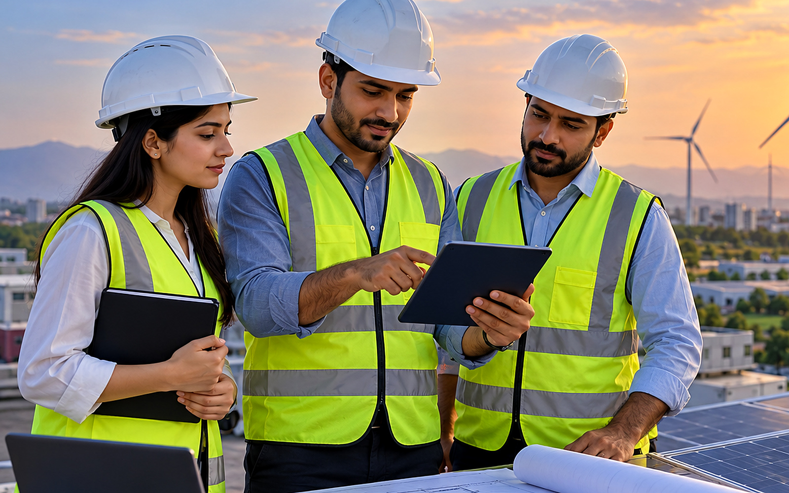 Commercial and industrial solar project